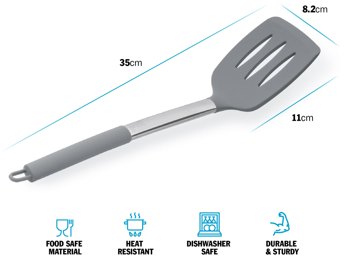 Silicone Slotted Spatula